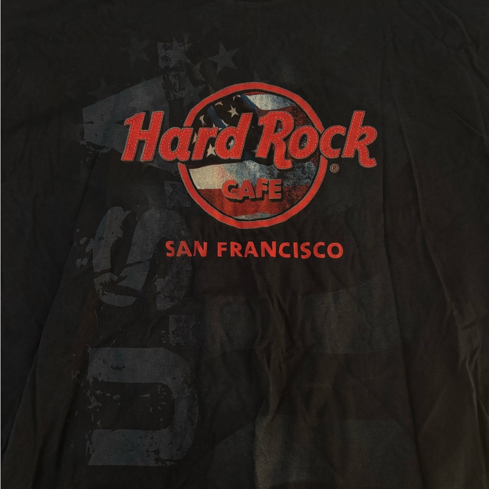 Hard Rock Cafe Navy Blue T-Shirt